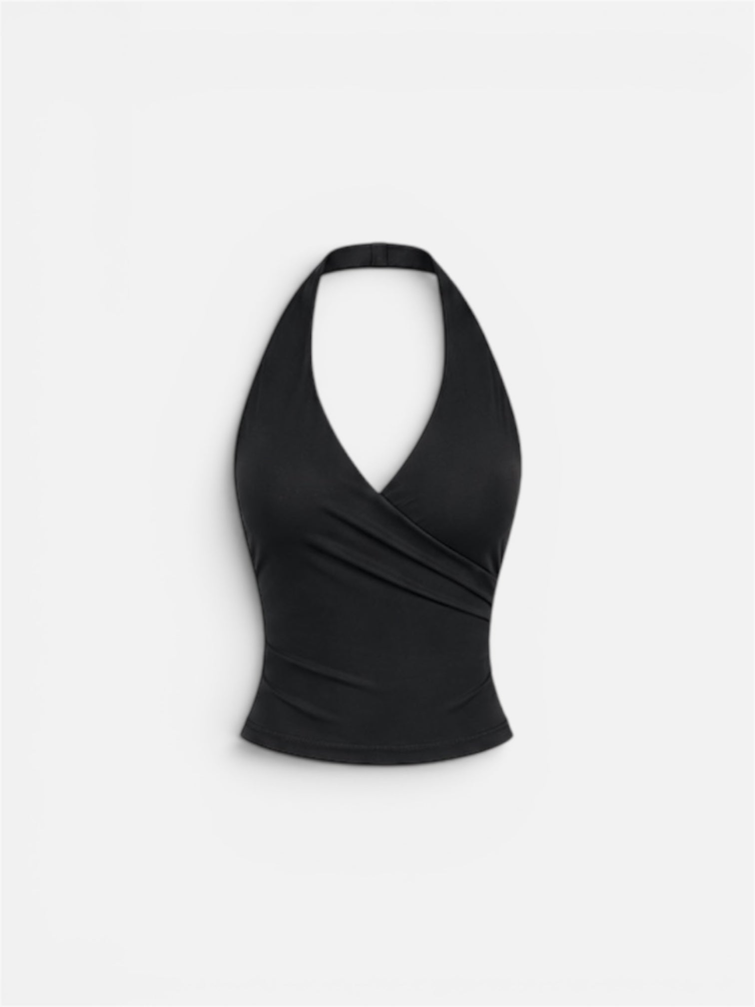 Top Halter Serenity - Top cruzado para pilates, barré, gym, yoga