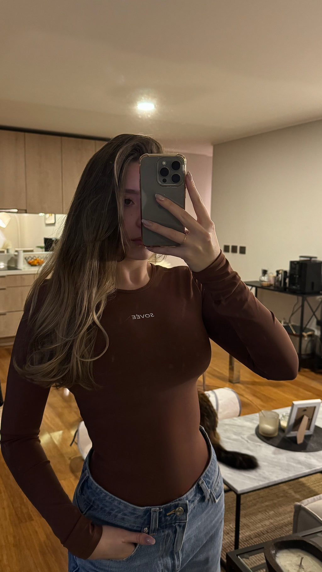 Long Sleeve Fit - Camiseta para Pilates; Barré; Gimnasio; Yoga.